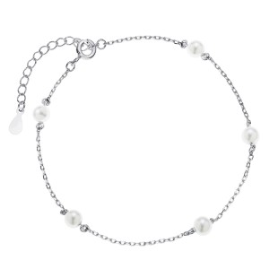 Bratara argint cu bile sidefate DiAmanti Z2182BR-DIA (Argint 925‰ 1 g.) Bratara argint cu bile sidefate DiAmanti Z2182BR-DIA (Argint 925‰ 1 g.)